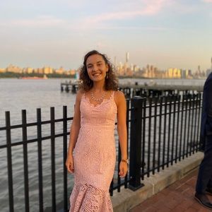 GUESS Classic Blush Lace Dress